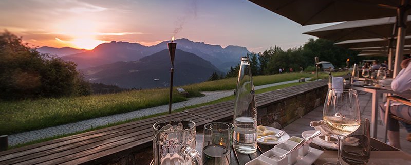 Hotel Kemoinski Berchtesgaden Terrasse