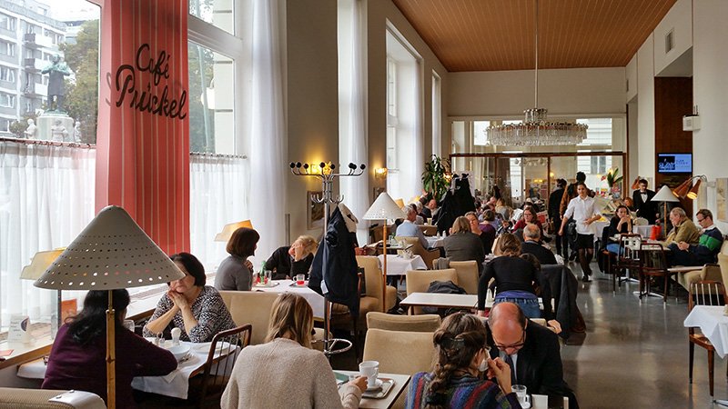 Das Cafe Prückel in Wien
