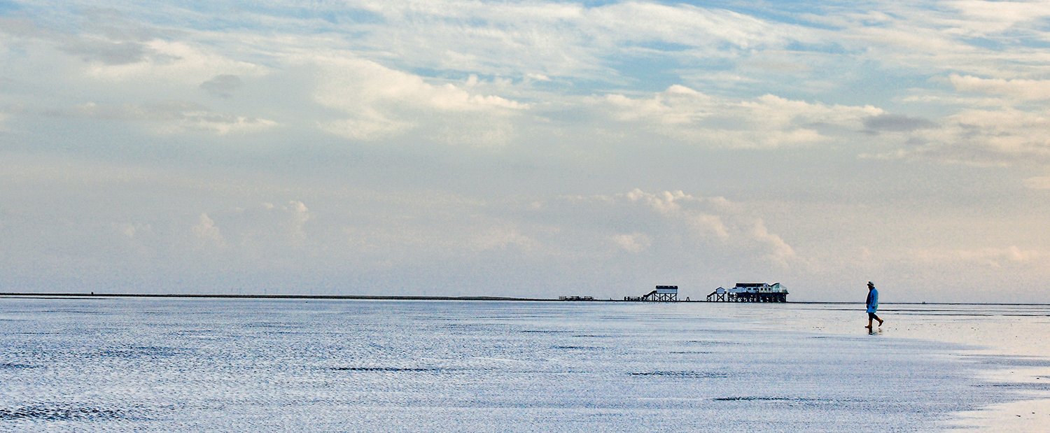 Beach of St Peter Ording