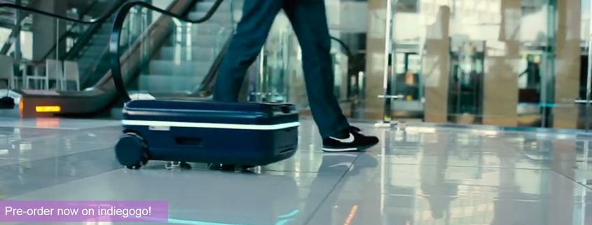 Travelmate robotic luggage