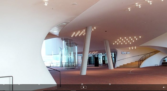 Elbphilharmonie Hamburg drone video