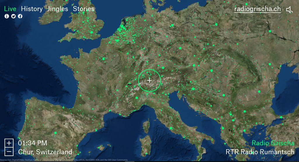 radio Garden Chrus Switzerland