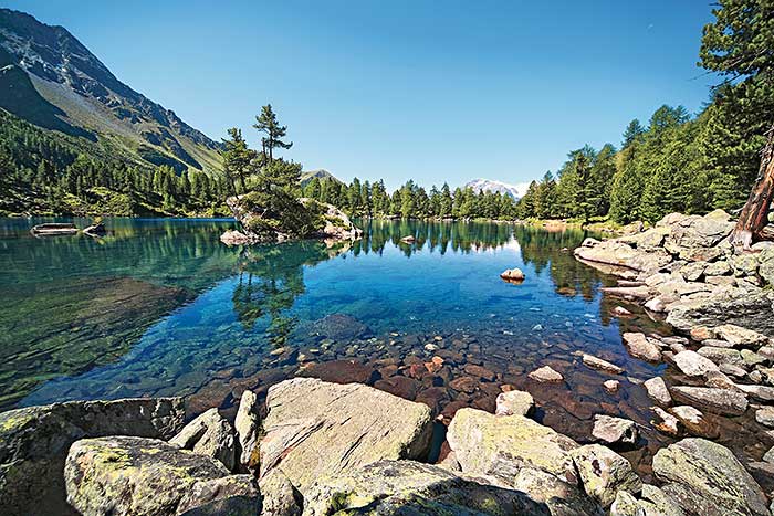 Lago di Saoseo in Graubünden