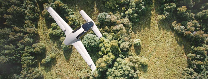 Electric plane Lilium Jet