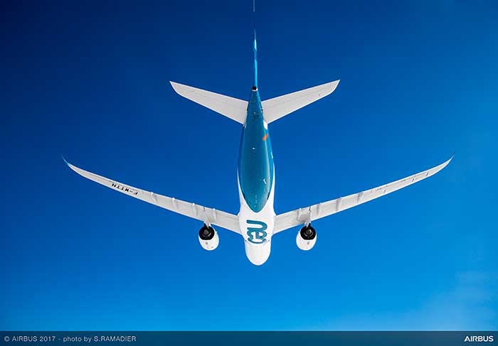 The first TAP Airbus A330neo completes its first flight