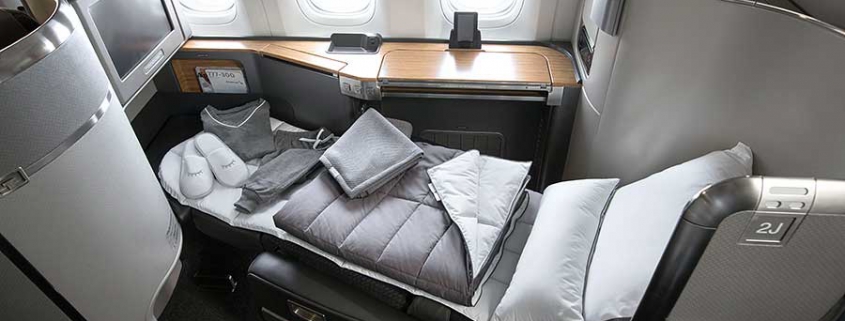 American Airlines Casper Onboard Bedding