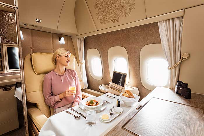 Emirates First Class Private Suites