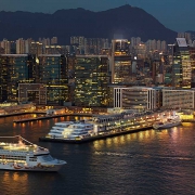 Hong Kong's Ocean Terminal Deck