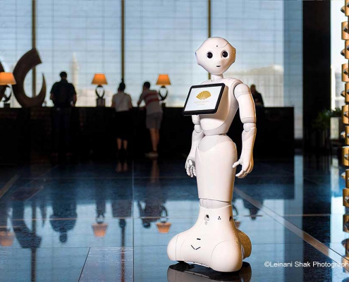 Humanoid Robot "Pepper" at Mandarin Oriental, Las Vegas
