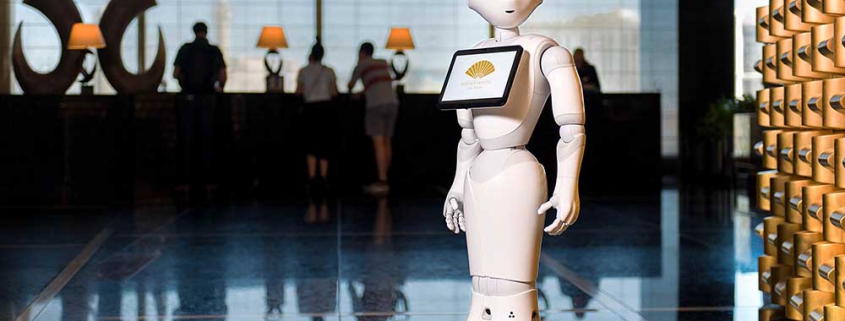 Humanoid Robot "Pepper" at Mandarin Oriental, Las Vegas