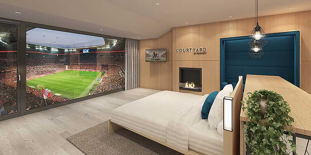 Courtyard by Marriott Drafts Passionate Fans for Ultimate VIP