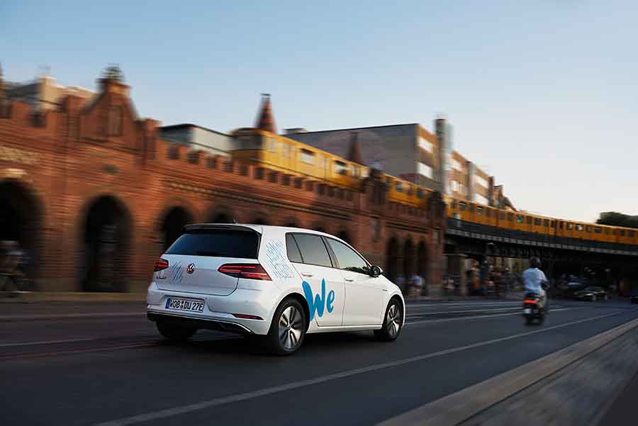 Volkswagen VW e carsharing We Share