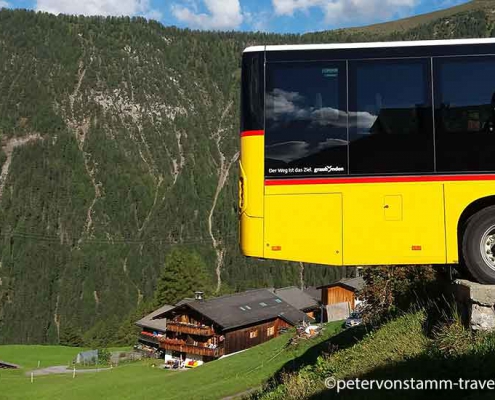 Davos - mit dem Bus nach Monstein