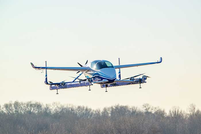 autonomes Flugzeug PAV von Boeing