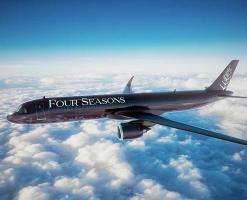 Four Seasons Privatjet Private Jet
