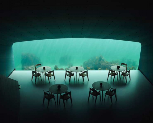 Unterwasserrestaurant Under in Norwegen