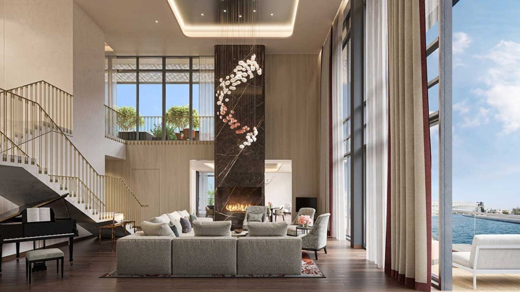 Blick in eine der Fours Seasons Private Residences Dubai at Jumeirah