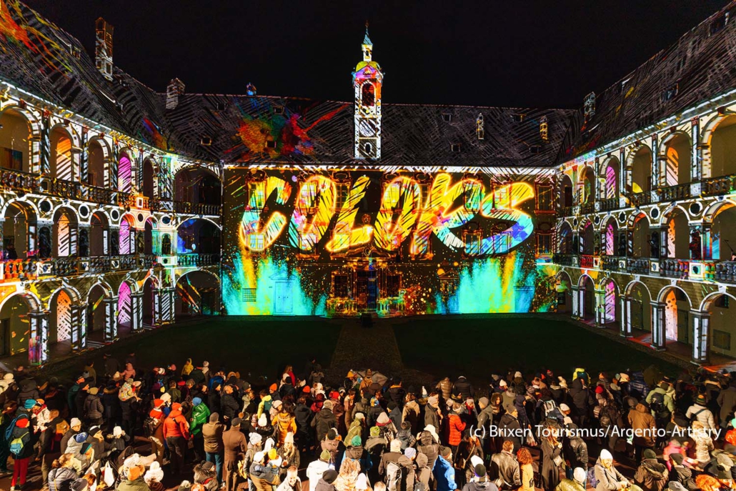 Licht- und Musikshow COLORS in Brixen